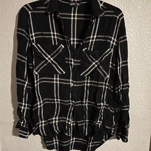Express high low flannel